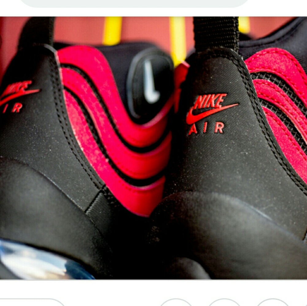 Retro Nike Air Bakin Varsity Red/Orange Blaze